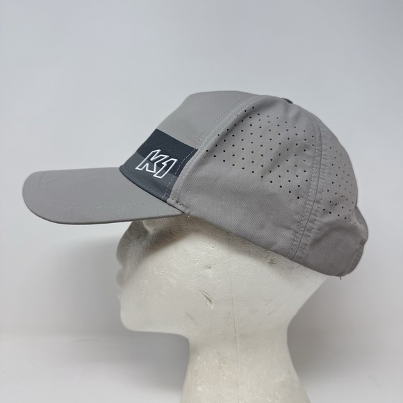K1 Speed‎ Racing Adjustable Snap Back Hat Cap Mens Racing Gray - Picture 9 of 9